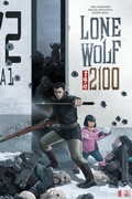 Cover: Lone Wolf 2100: Chase the Setting Sun - Dark Horse Comics,U.S.