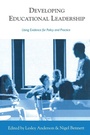 Cover: Developing Educational Leadership - SAGE Publications Inc