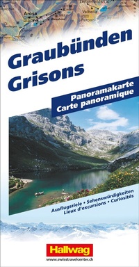 Abbildung von: Hallwag Panoramakarte Graubünden - Hallwag Kümmerly+Frey