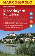 Cover: MARCO POLO Freizeitkarte Blatt 44 Niederbayern, Rottal-Inn 1:120 000 - MAIRDUMONT