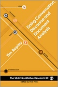Cover: Doing Conversation, Discourse and Document Analysis - SAGE Publications Inc