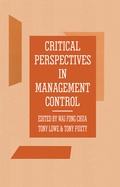 Cover: Critical Perspectives in Management Control - Palgrave Macmillan