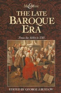 Cover: The Late Baroque Era: Vol 4. From The 1680s To 1740 - Palgrave Macmillan
