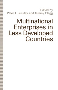 Enlarge image Cover: Multinational Enterprises in Less Developed Countries - Palgrave Macmillan