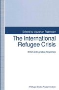 Cover: The International Refugee Crisis - Palgrave Macmillan