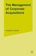 Cover: The Management of Corporate Acquisitions - Palgrave Macmillan