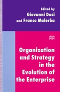 Cover: Organization and Strategy in the Evolution of the Enterprise - Palgrave Macmillan