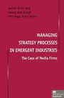Cover: Managing Strategy Processes in Emergent Industries - Palgrave Macmillan