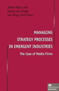 Enlarge image Cover: Managing Strategy Processes in Emergent Industries - Palgrave Macmillan