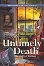 Cover: Untimely Death - Crooked Lane Books