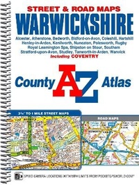 Abbildung von: Warwickshire A-Z County Atlas - Geographers' A-Z Map Co Ltd