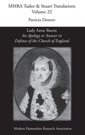 Cover: An Apology or Answer in Defence of The Church Of England - Texts and Translations