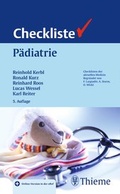 Cover: Checkliste P&auml;diatrie - Thieme