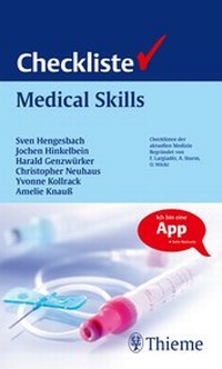 Enlarge image Cover: Checkliste Medical Skills - Thieme