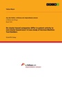 Cover: Do cluster based companies differ in patent activity to non-cluster based ones? A Case study of German Machine Tool Builders - GRIN Verlag