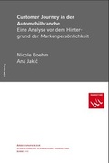 Cover: Customer Journey in der Automobilbranche - F&ouml;rdergesellschaft Marketing