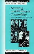 Cover: Learning and Writing in Counselling - SAGE Publications Inc