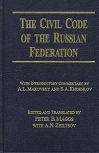 Enlarge image Cover: The Civil Code of the Russian Federation - M.E. Sharpe