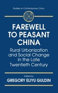 Cover: Farewell to Peasant China - Routledge
