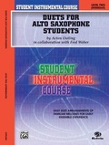 Cover: Student Instrumental Course: Duets for Alto Saxophone Students, Level II - Warner Bros. Publications Inc.,U.S.