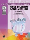 Cover: First Division Band Method, Part 4 - Warner Bros. Publications Inc.,U.S.
