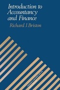 Cover: Introduction to Accountancy and Finance - Palgrave Macmillan