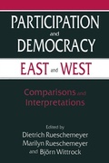 Cover: Participation and Democracy East and West - Routledge