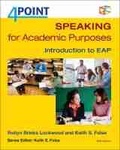 Cover: 4 Point Speaking for Academic Purposes - The University of Michigan Press