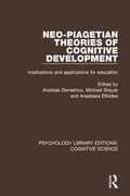 Cover: Neo-Piagetian Theories of Cognitive Development - Routledge