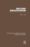 Cover: Beyond Behaviorism - Routledge