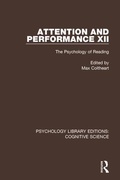 Cover: Attention and Performance XII - Routledge