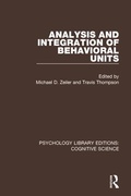 Cover: Analysis and Integration of Behavioral Units - Routledge
