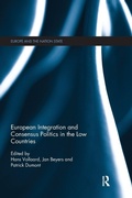 Cover: European Integration and Consensus Politics in the Low Countries - Routledge