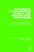 Cover: Managerial Labour Markets in Small and Medium-Sized Enterprises - Routledge
