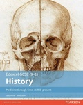 Cover: Edexcel GCSE (9-1) History Medicine through time, c1250-present Student Book - Pearson Education Limited