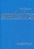 Cover: First Steps in Statistics - SAGE Publications Inc