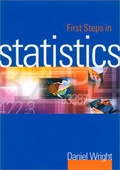 Cover: First Steps in Statistics - SAGE Publications Inc