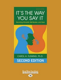 Enlarge image Cover: It's the Way You Say It - ReadHowYouWant