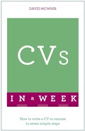 Cover: CVs In A Week - TEACH YOURSELF