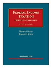 Enlarge image Cover: Federal Income Taxation, Principles and Policies - Casebook Plus - LEG Inc. (dba West Academic Publishing