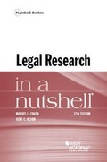 Cover: Legal Research in a Nutshell - LEG Inc. (dba West Academic Publishing