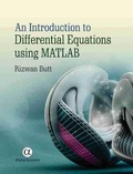 Cover: An Introduction to Differential Equations using MATLAB - Alpha Science International Ltd