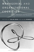 Cover: Managerial and Organizational Cognition - SAGE Publications Inc