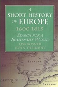 Cover: A Short History of Europe, 1600-1815 - Routledge