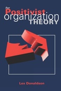 Cover: For Positivist Organization Theory - SAGE Publications Inc