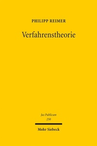 Abbildung von: Verfahrenstheorie - Mohr Siebeck
