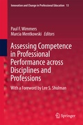 Cover: Assessing Competence in Professional Performance across Disciplines and Professions - Springer