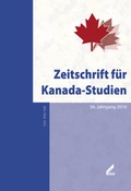Cover: Zeitschrift f&uuml;r Kanada-Studien - Wi&szlig;ner-Verlag