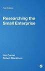 Cover: Researching the Small Enterprise - SAGE Publications Inc
