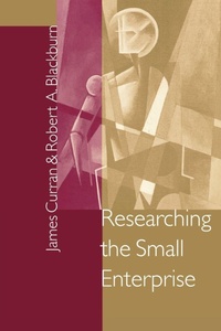 Enlarge image Cover: Researching the Small Enterprise - SAGE Publications Inc